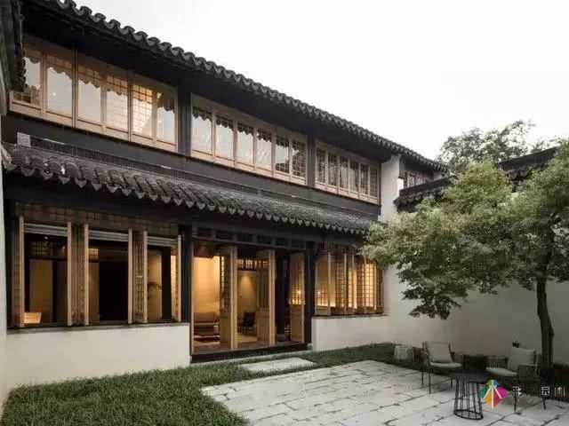中式庭院式別墅有山有水有詩意，住進如詩如畫的庭院別墅