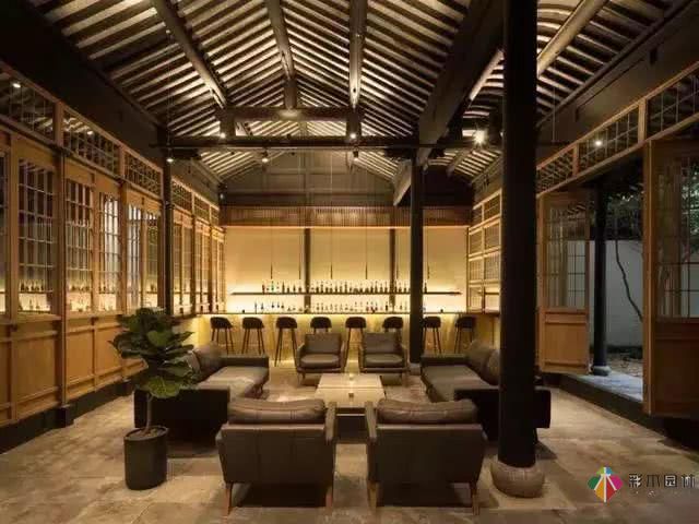 中式庭院式別墅有山有水有詩意，住進如詩如畫的庭院別墅