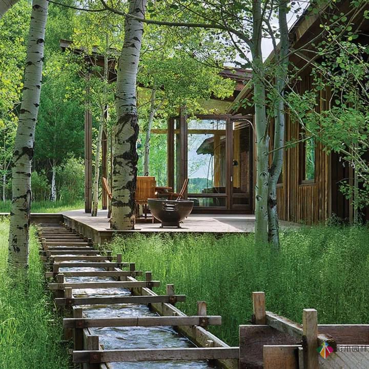 無水不庭院，10個絕美水景庭院設(shè)計