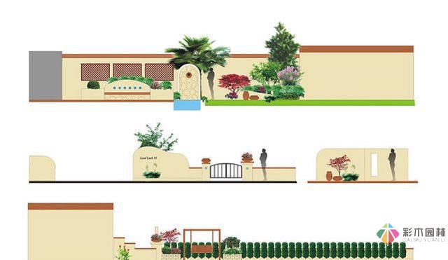 農(nóng)村自建房自己設(shè)計(jì)，彩木園林打造花園別墅，完美庭院