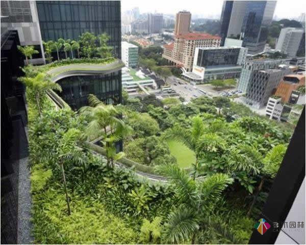 屋頂花園露臺(tái)設(shè)計(jì)案例效果圖