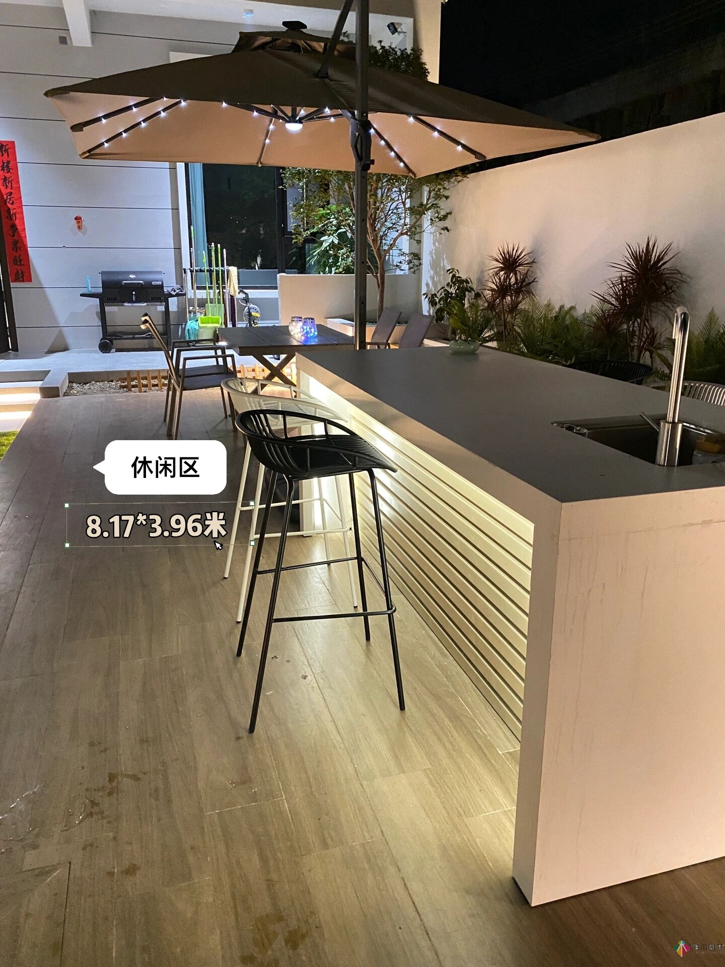 花17萬，改造農村自建房150 m2庭院花園，入住三個月，感覺好